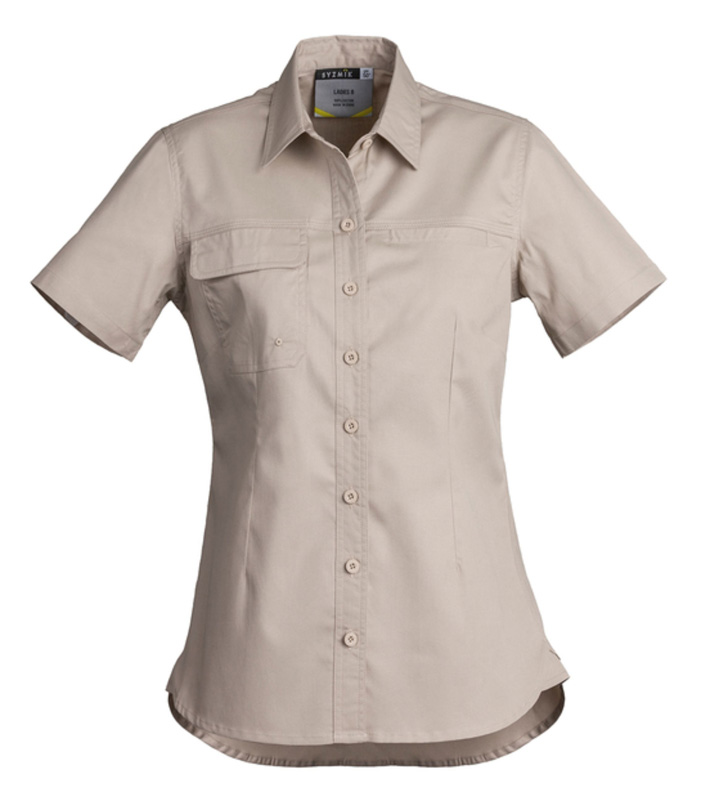 Syzmik Ladies Lightweight Short Sleeve Tradie Shirt image2